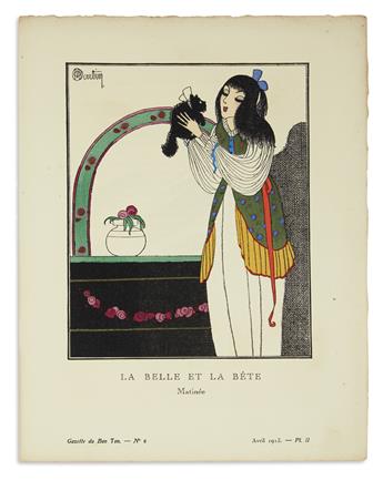 (COSTUME.) Gazette du Bon Ton. Approximately 95 plates from the magazine, by various artists.